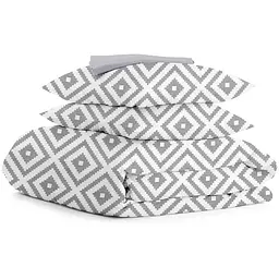 Комплект постільної білизни Cosas Ornament Сімейний сірий (OrnamentGrey_Grey_160x2)