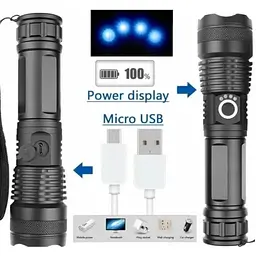Світлодіодний ліхтар Police P55-HP50 CREE XHP50 ручний акумуляторний - мініатюра 3