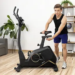 Велотренажер Gymtek XB4500 електромагнітний золотий - мініатюра 13