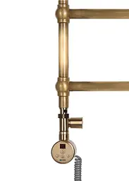 Кран кутовий під ТЕН Navin 1/2"х1/2", бронза, 2 шт. 21-532430-7777 - мініатюра 3