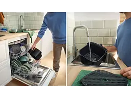Мультипіч (аерофритюрниця) Bosch Serie 4 Air Fryer Fekete MAF462B1 - мініатюра 4
