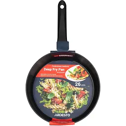 Сковорода Ardesto Gemini Gourmet Bolzano 26 см чорна (AR1926GDP) - мініатюра 5