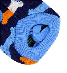 Светр для собак та котів EcoToys Bones S синій з кісточками A: 19 см B: 26 см C: 16 см 6986 - мініатюра 3