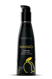 Їстівний лубрикант зі смаком Манго Wicked Aqua Mango Lube 120 ml