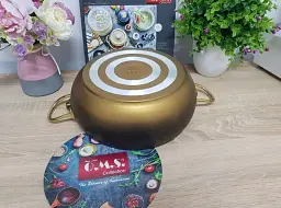 Каструля O.M.S. Collection 3141-24 см 4,5 л Gold - мініатюра 7