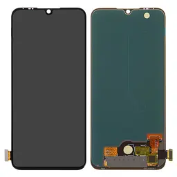Дисплей для Xiaomi Mi A3, Mi CC9e, чорний, без рамки, High, (OLED), M1906F9SH, M1906F9SI