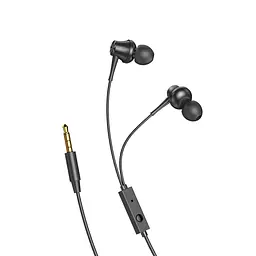 Навушники Koni strong with mic KS-101, 3.5mm, 1.2m, black - мініатюра 2