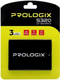 Накопичувач SSD ProLogix Sata 2.5 960GB S320 TLC 1TB (PRO960GS320) - мініатюра 3