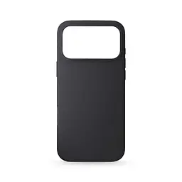 Силиконовый чехол с MagSafe для Apple iPhone 17 Pro Max, ICON2 MagCase, черный, противоударный, панель с мягкой подкладкой, защита всего корпуса, поддержка беспроводной зарядки, совместим с защитными стеклами и пленками, ArmorStandart (ARM86249)