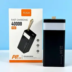Зовнішній акумулятор WUW-TUGII Y54 40000mAh 22.5W Black [123969] - мініатюра 4