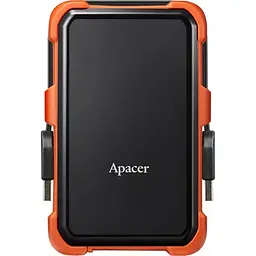 Зовнішній жорсткий диск Apacer 2.5` USB 2.0TB AC630 Black/Orange (AP2TBAC630T-1)