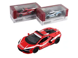 Модель легкової Lamborghini Revuelto Police/Firefighter Edition інерційна відкриваються двері (в асортименті) KT5459WPR