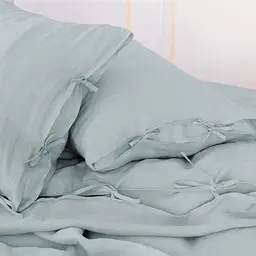 Простирадло MirSon Льон Natural Linen Caspian 220х150 см (2200008248420) - мініатюра 6