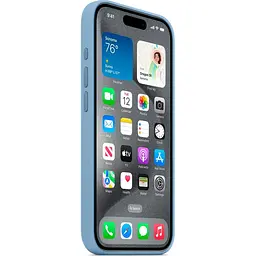 Чохол Apple Silicone Case with MagSafe для iPhone 15 Pro Winter Blue (MT1L3ZM/A) [92949] - мініатюра 3