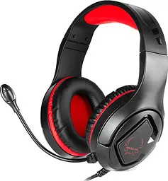Навушники REAL-EL GDX-7590 чорно-червоні