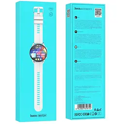 Смарт-годинник HOCO Y7 Pro Smart sports watch(call version) Metal Gray - мініатюра 6