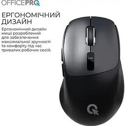 Миша OfficePro M398B Silent Click Wireless Black [161156] - мініатюра 8
