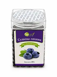 Сушена лохина 100% натуральний продукт, 250 г - мініатюра 2