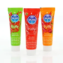 Набір лубрикантів Skins 12 ml Sampler Tubes - Fruity 3 шт. - мініатюра 3