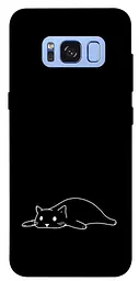 TPU чохол Demsky Lazy cat для Samsung G950 Galaxy S8