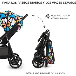 Коляска прогулянкова Kinderkraft Grande Plus Happy Shapes (KSGRAN00HAP0000) - мініатюра 8
