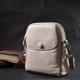 Жіноча шкіряна сумка Vintage 14.5х18х7 см sum0024733 - мініатюра 6