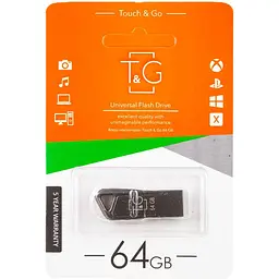 Флеш-накопичувач TG 114 Metal Series USB 3.0 — 64GB Чорний