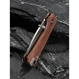 Ніж складаний кишеньковий Civivi Baby Banter Slip Joint (6 см) Nitro-V / Wood натуральний - мініатюра 12