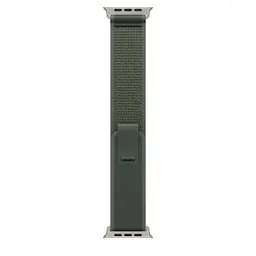 Ремінець нейлоновий для смарт-годинника Garmin 42,44,45,46,49 mm, Trail, зелений, тканинний ремінець з регулятором довжини, на липучці, сумісний зі смарт-годинниками Garmin, ArmorStandart (ARM82563) - мініатюра 3