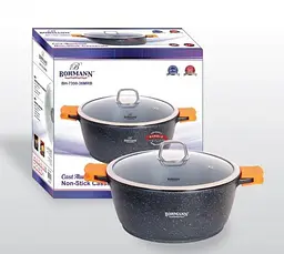 Каструля з мармуровим покриттям Bohmann BH 7350-28см 5.8л - мініатюра 10