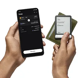 Апаратний гаманець для криптовалют Ledger Flex Graphite + Recovery Key - мініатюра 5