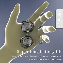 Бездротові навушники Bluetooth 5.2 Ear Clip USB - мініатюра 4