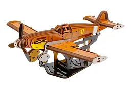 Конструктор Puz-00942 "Винищувач Bf 109" дерев'яний, 258 дит., Розмір 34.6х37.5х17.5см PuzzleOK - мініатюра 5