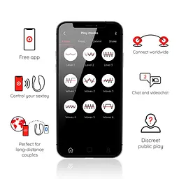 Смарт віброяйце колір: чорний Oninder (Іспанія) Oninder O937720 103185 - мініатюра 5