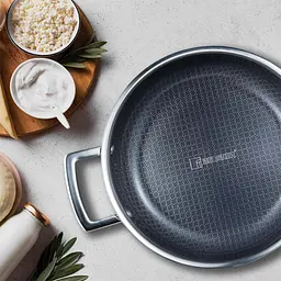 Каструля з кришкою Bergner Steelblue BG-33222-BL 24 см срібляста - мініатюра 5