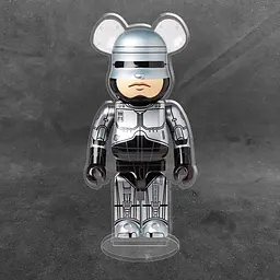 Акрилова колекційна фігурка Bearbrick RoboCop - мініатюра 2