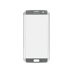 Скло корпусу з рамкою для Samsung Galaxy S7 EDGE G935 сріблястий