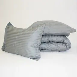 Постільна білизна MirSon Satin 30-0010LightGray 160х220 Сімейний (2200005251171) - мініатюра 9