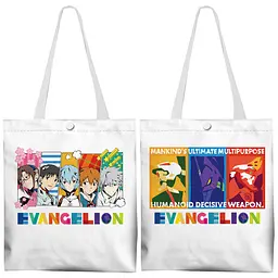 Шоппер еко-сумка Євангеліон Evangelion 33 х 37 см двосторонній