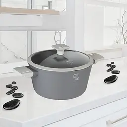 Каструля з кришкою Berlinger Haus Aspen Collection, 2,5 л, сіра (BH 7066) - мініатюра 3