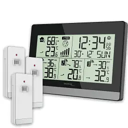 Термогігрометр Technoline WS7065 Black/Silver (WS7065) - мініатюра 3