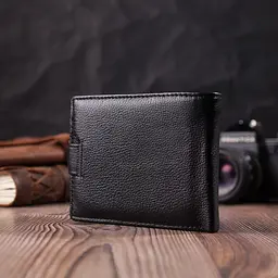 Чоловічий шкіряний гаманець ST Leather 12,3х10х2 см acs0028306 - мініатюра 9