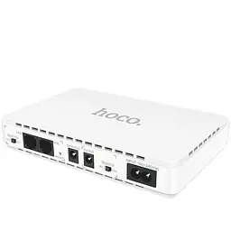 ДБЖ USP для роутера Hoco DB25 UPS White 8800mAh/18W/1USB/1*9-12V/1*5V/POE 15/24V - мініатюра 2
