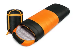 Туристичний спальний мішок-ковдра 1.9 кг Solve Sleeping Bag +2°C 210 x 75 см KT7004202