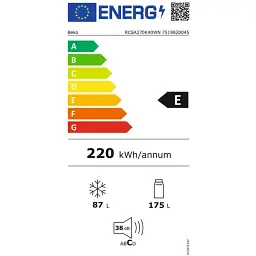 Холодильник BEKO RCHE 325K 40W - мініатюра 4