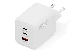 Зарядний пристрій 2хUSB-C, 1хUSB-A DIGITUS GaN 100W - мініатюра 1