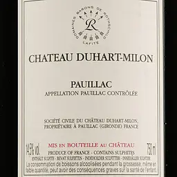 Вино Chateau Duhart-Milon 2018, червоне, сухе, 0,75 л - мініатюра 3