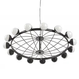Люстра Brille лофт підвісна LED 68W NW BK (BL-897S/15) - мініатюра 3