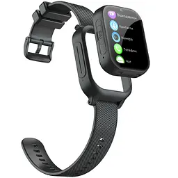 Дитячий смарт-годинник JETIX G99 зі змінним корпусом, GPS, 4G Відеодзвінком і вологозахистом (Black) - мініатюра 3