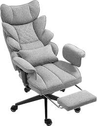 Офісне крісло GT Racer сіре (B-2511 Fabric Gray) - мініатюра 4